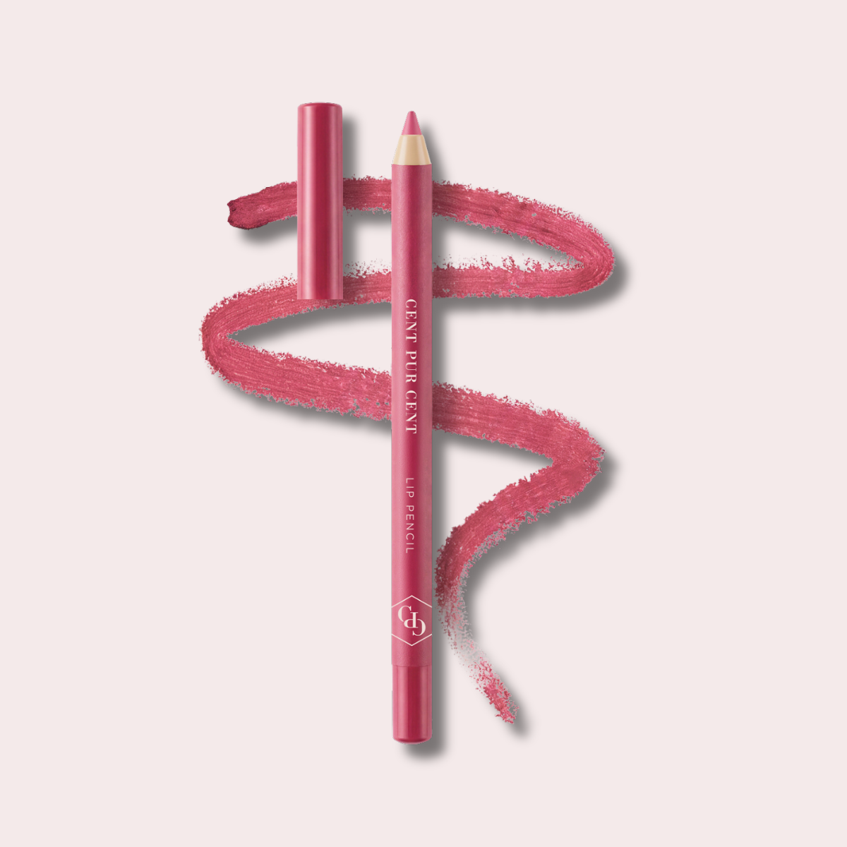 Cent Pur Cent Vandeniui Atsparus Lūpų Pieštukas | Nude Hot Pink