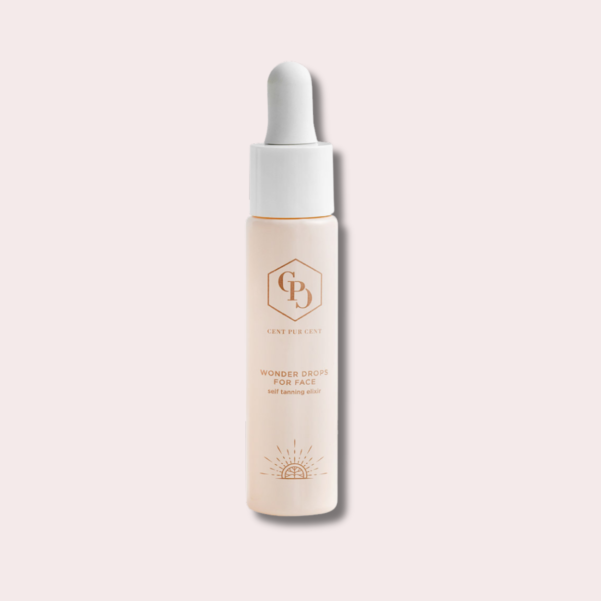 Cent Pur Cent Self Tanning Elixir Wonder Drops - Savaiminio Įdegio Serumas Veidui