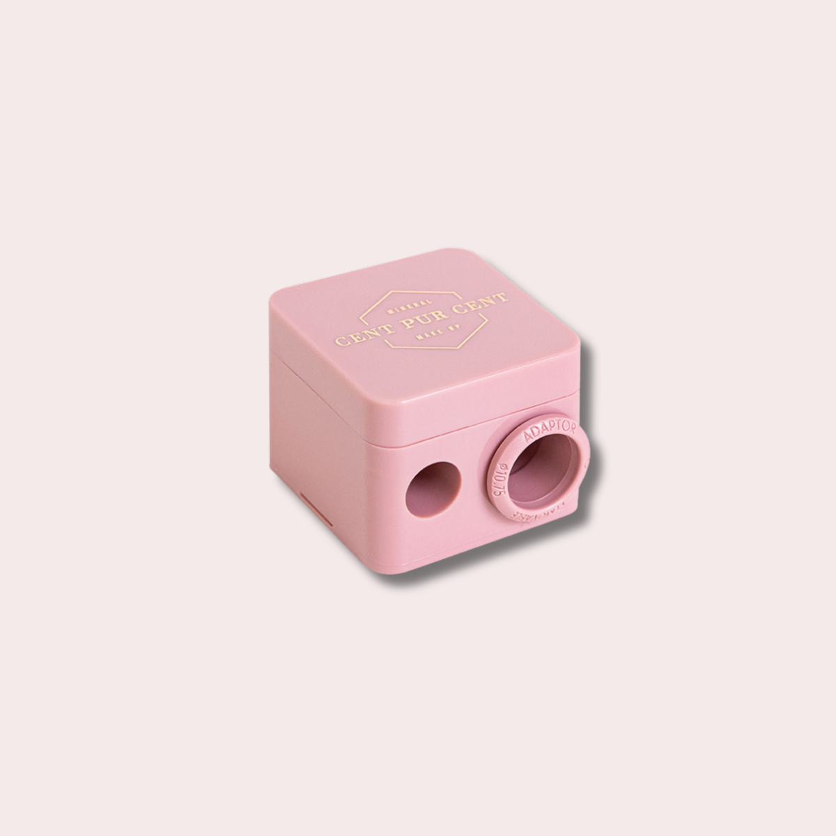 Cent Pur Cent Duo Sharpener – Makiažo Pieštukų Drožtukas