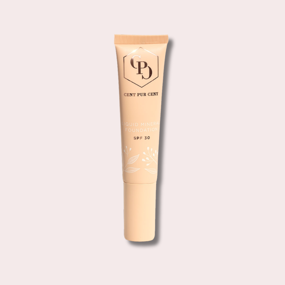 Cent Pur Cent  Liquid Mineral Foundation - Skystas Mineralinis Makiažo Pagrindas | 2.0 SPF 30