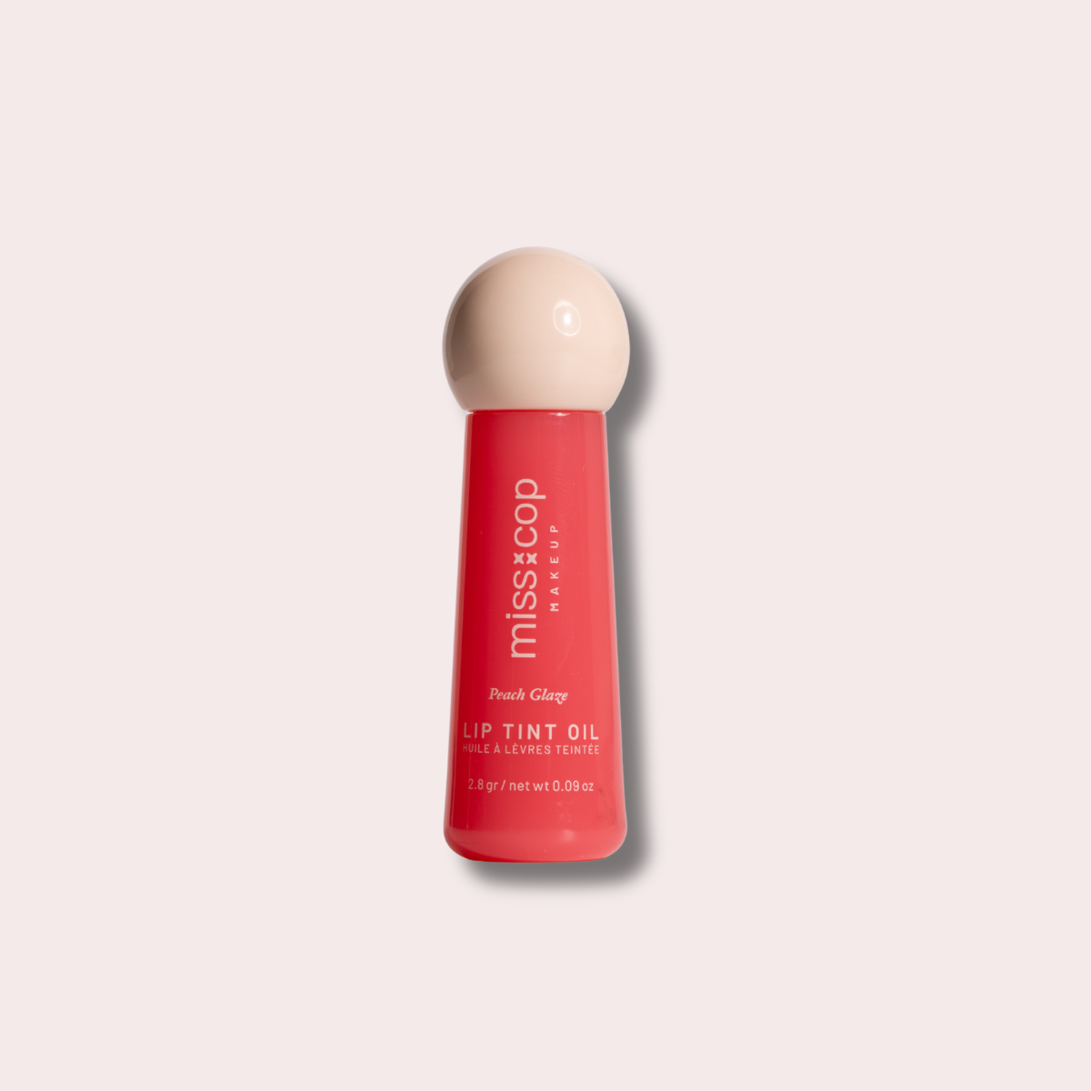 Miss Cop Lip Glow Oil – Lūpų Aliejus 02 |  Peach glazed