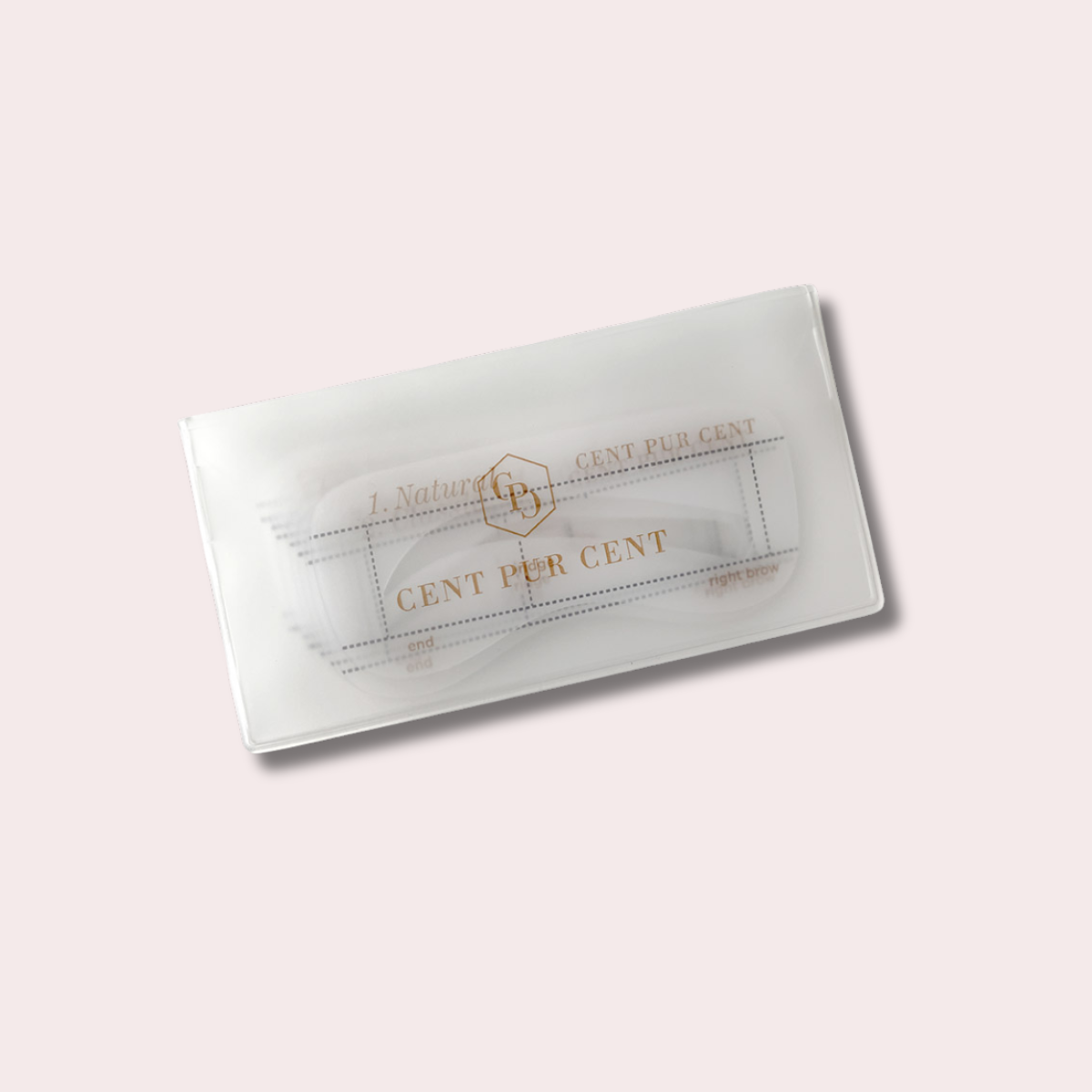Cent Pur Cent Brow Stencils – Antakių Formavimo Šablonai
