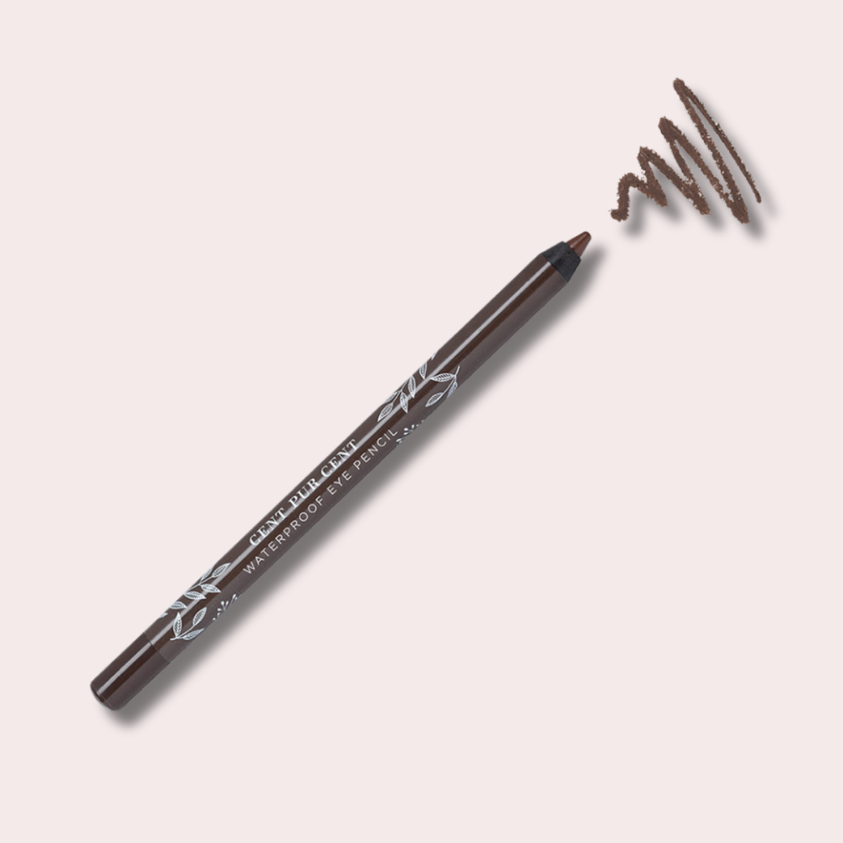 Cent Pur Cent Waterproof Eye Pencil - Vandeniui Atsparus Akių Pieštukas | Chocolat