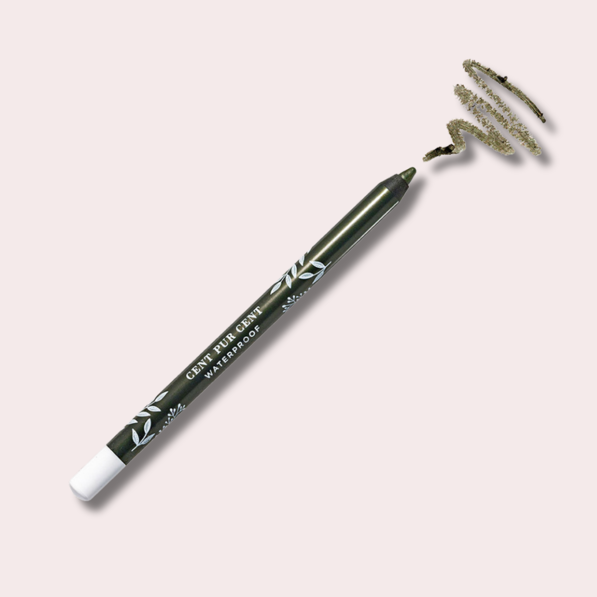 Cent Pur Cent Waterproof Eye Pencil - Vandeniui Atsparus Akių Pieštukas | Kaki