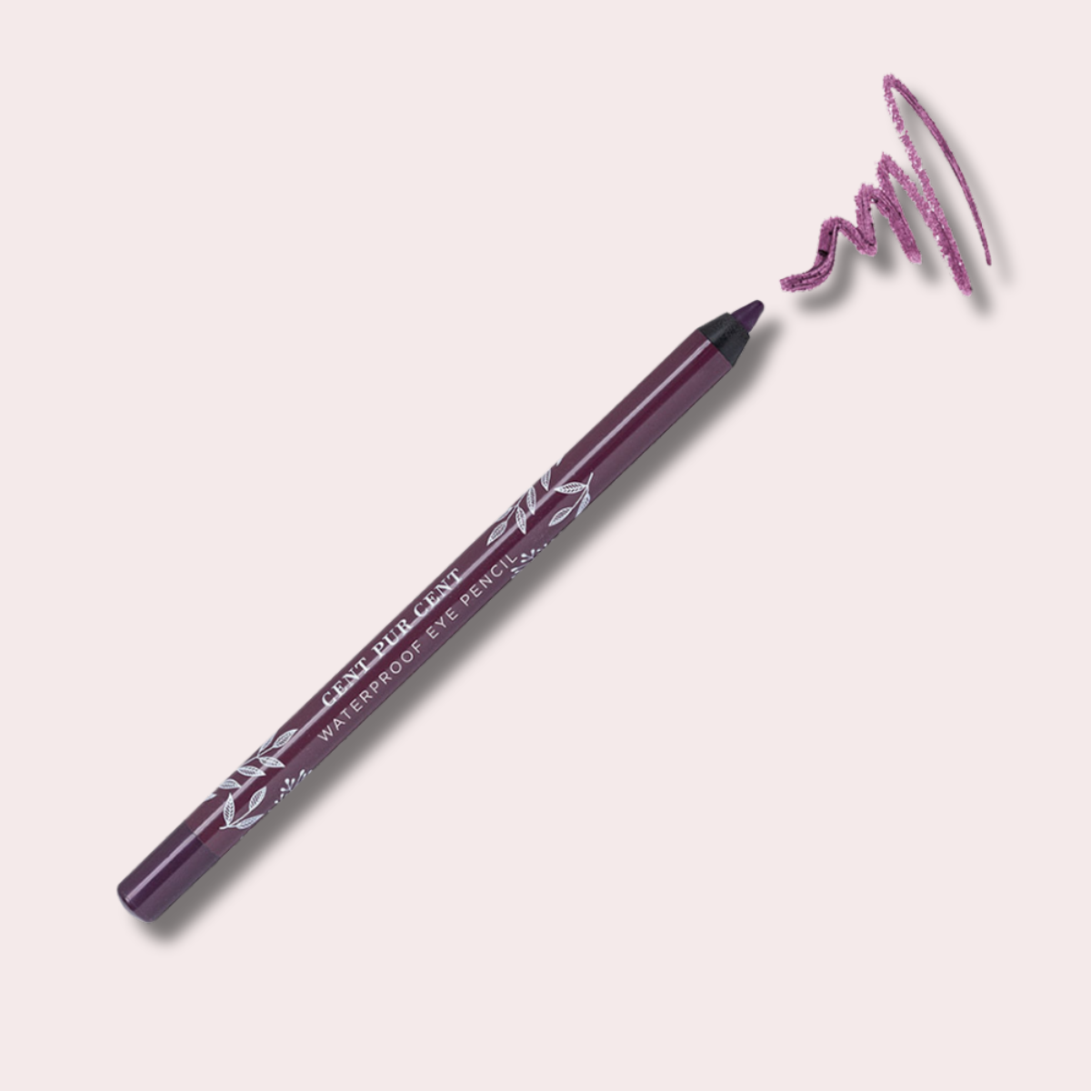 Cent Pur Cent Waterproof Eye Pencil - Vandeniui Atsparus Akių Pieštukas | Bordeaux