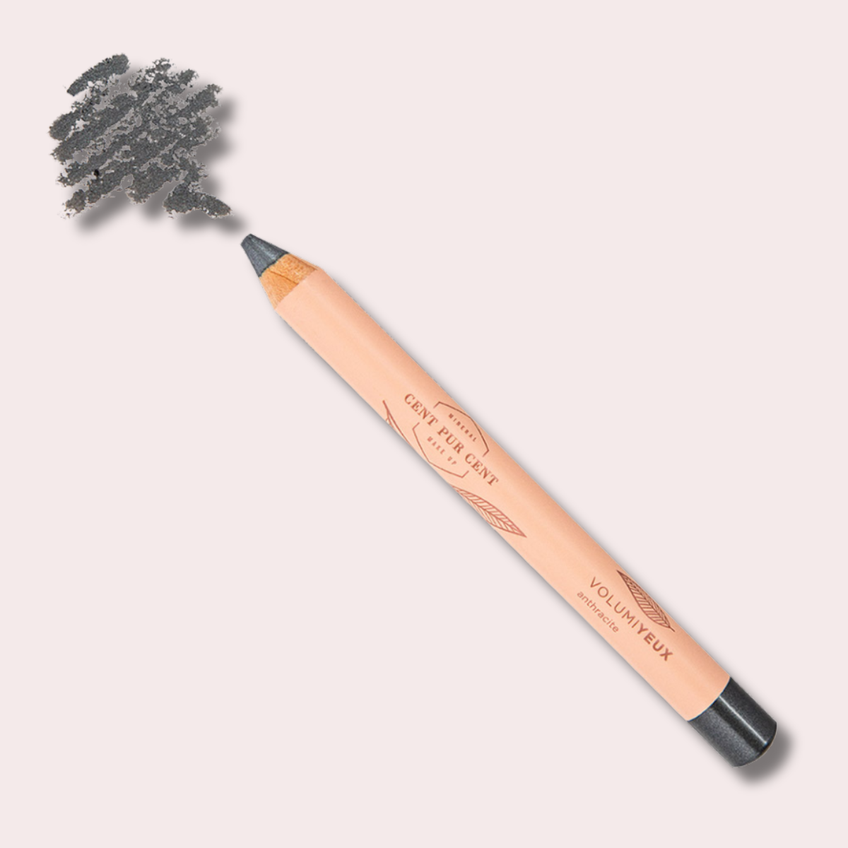 Cent Pur Cent Akių Pieštukas Le Volumiyeux | Anthracite