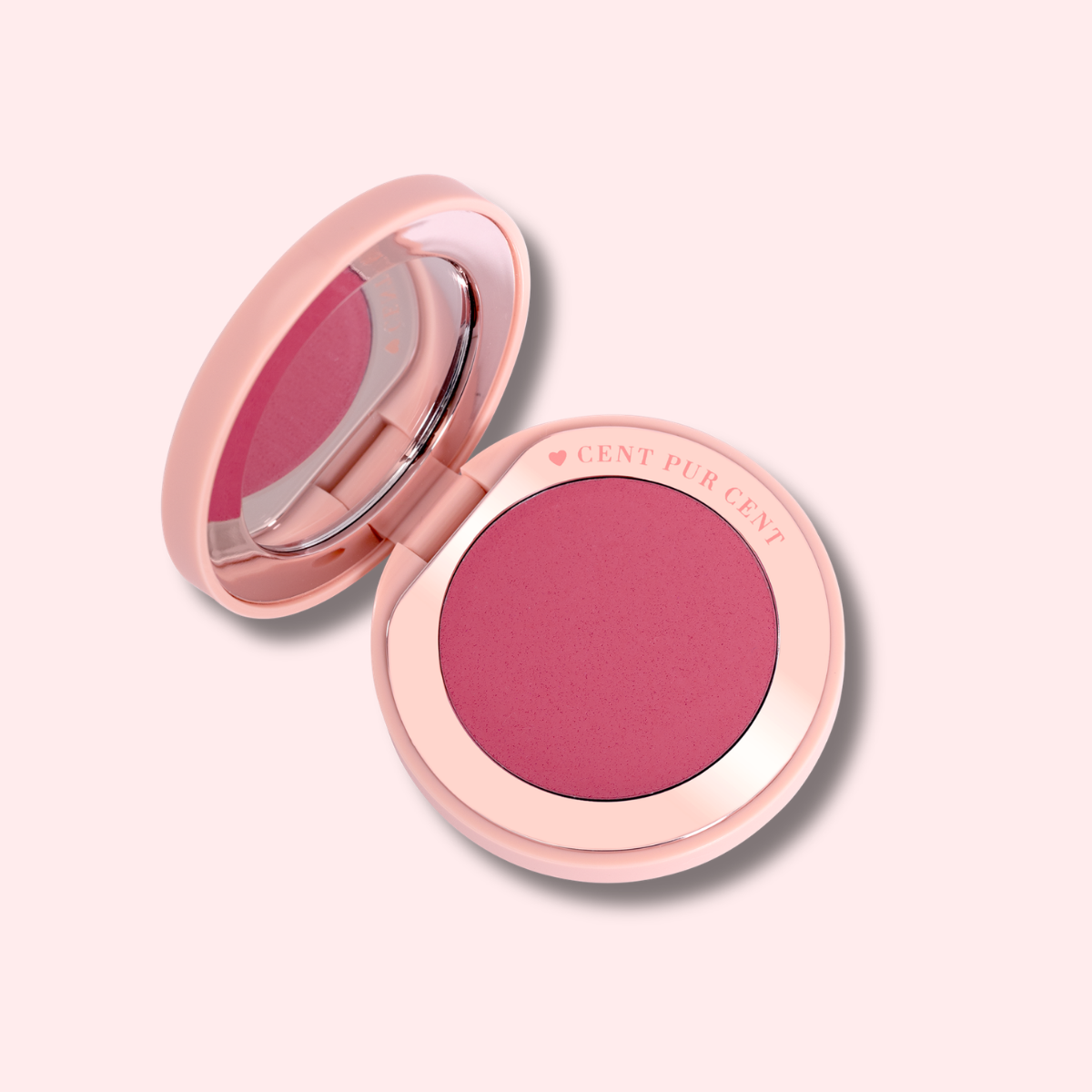 Cent Pur Cent Blush Bisou - Kreminė Priemonė Lūpoms ir Skruostams | Rosette