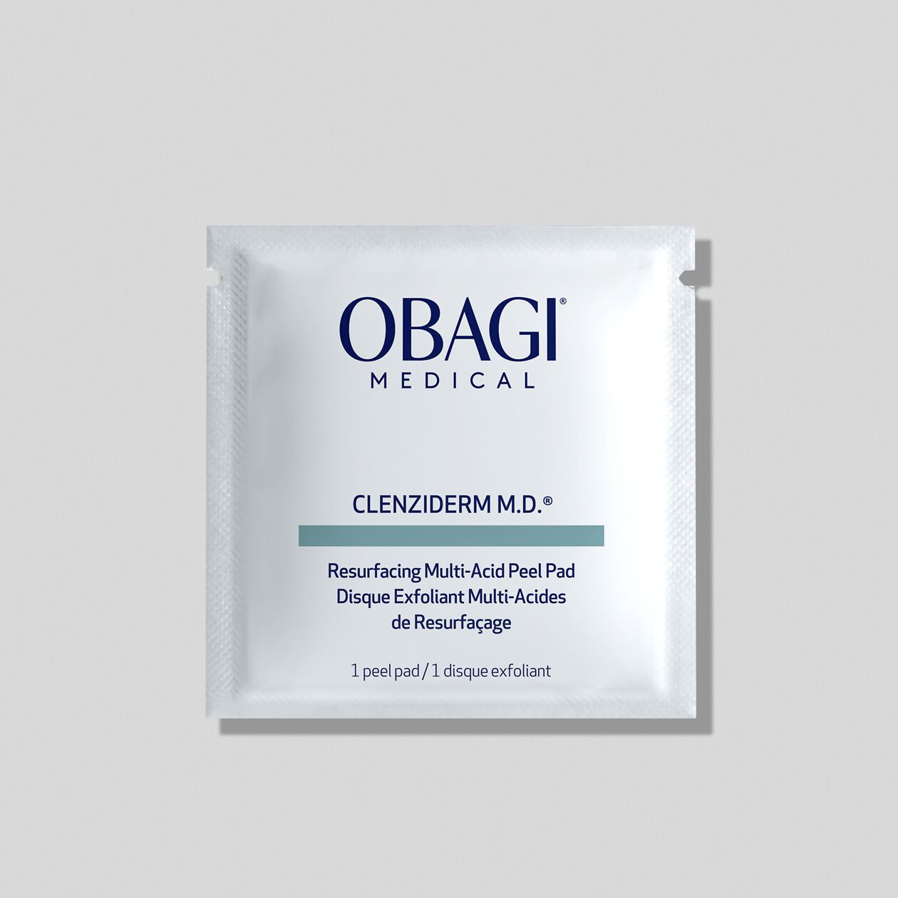 Obagi Medical CLENZIDERM M.D.® Resurfacing Multi-Acid Peel Pads – Šveičiamieji Veido Padeliai su Rūgštimis 1vnt