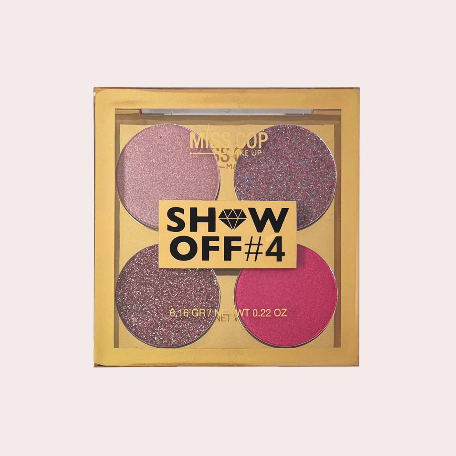 Miss Cop Palette SHOW OFF #4 akių šešėlių paletė