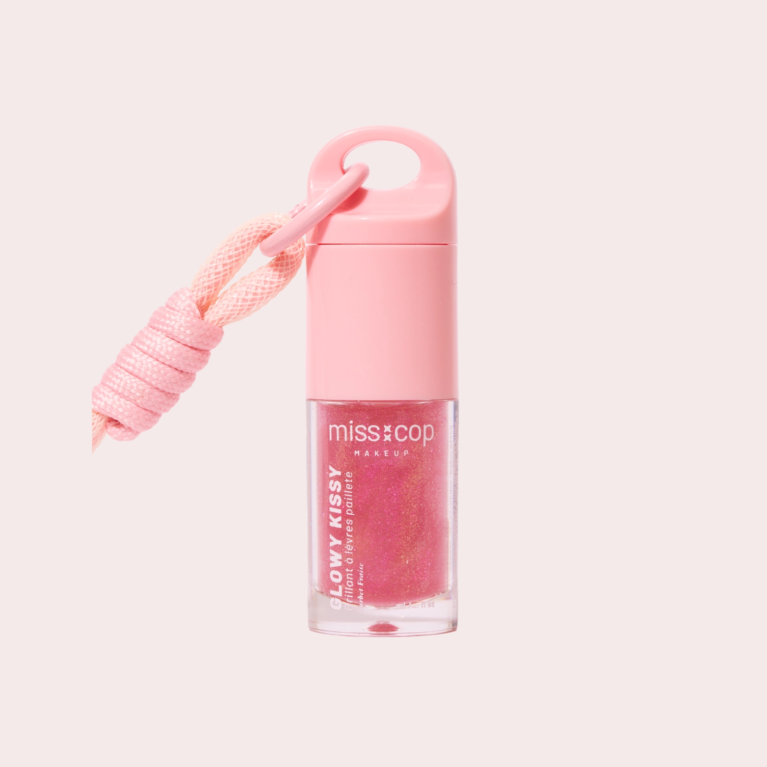 Miss Cop Glowy Kissy lūpų blizgesys Sorbet Fraise