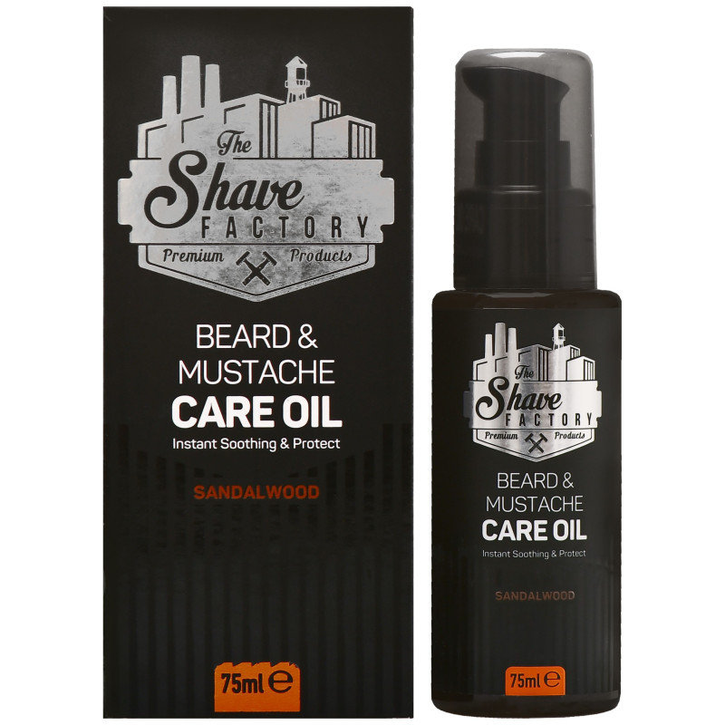 The Shave Factory Sandalwood Beard Oil 75ml
