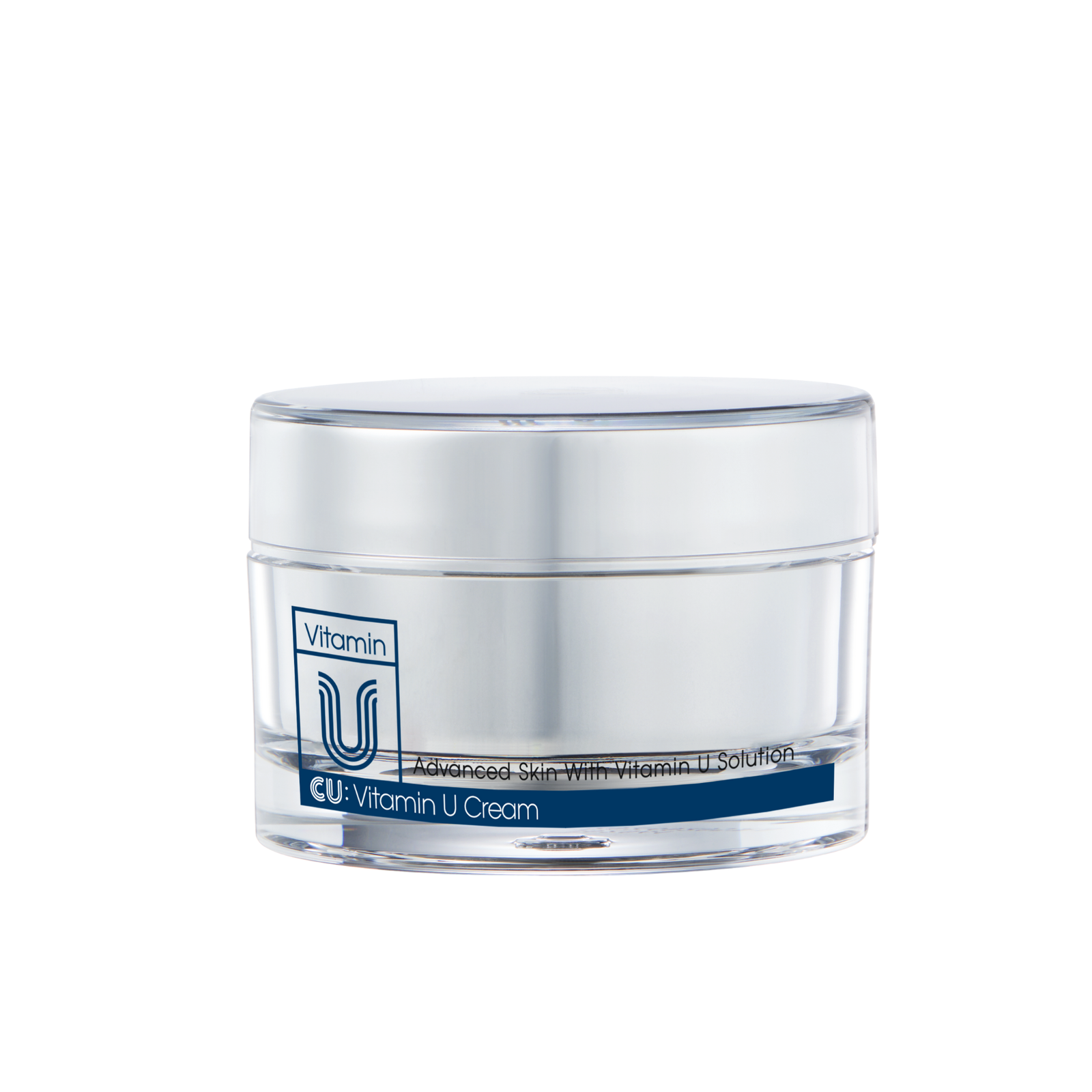 CUSKIN šviesinantis ir raukšles mažinantis veido kremas su vitaminu U, visiems odos tipams, 50 ml
