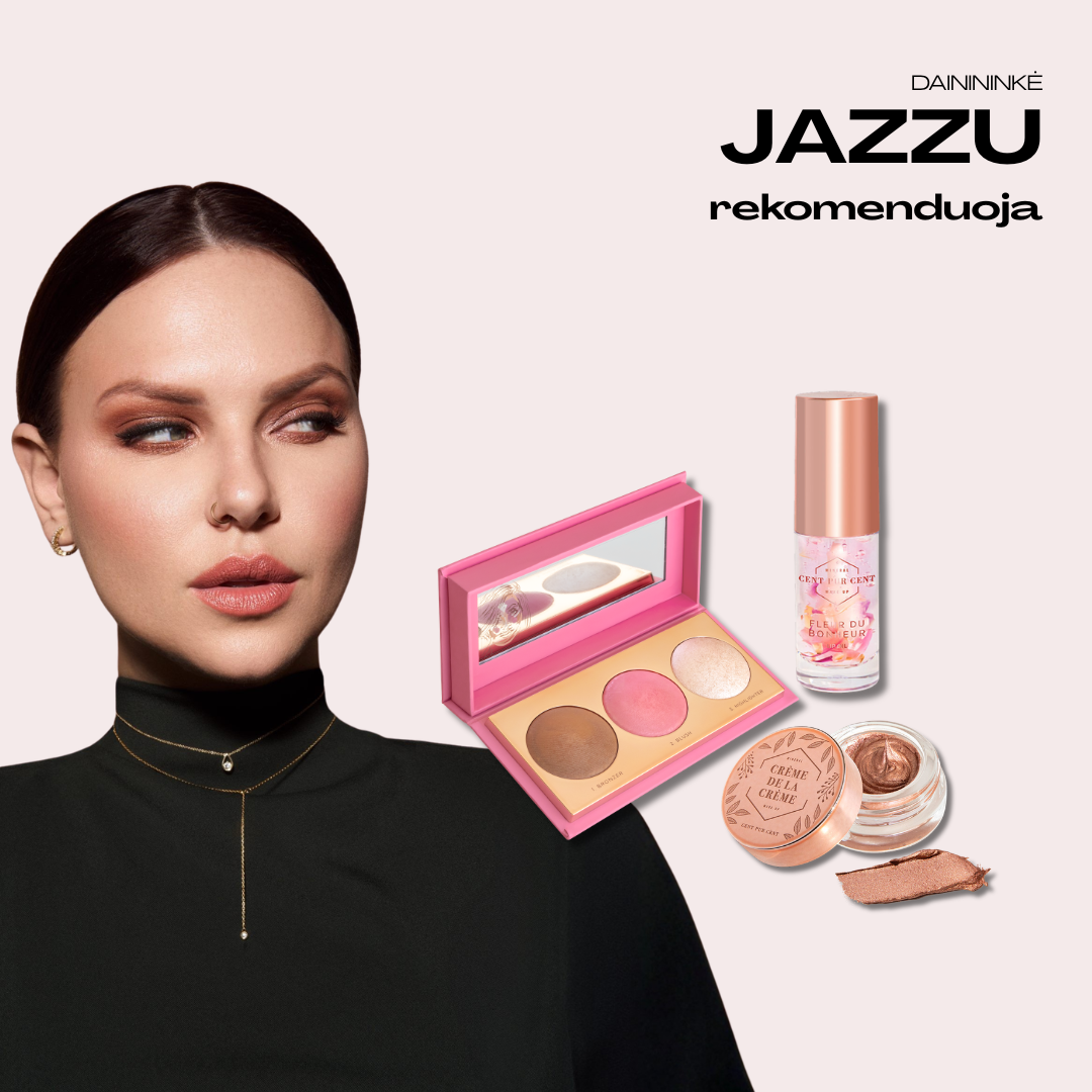 CENT PUR CENT Dovanų Rinkinys „Jazzu Makeup Box“