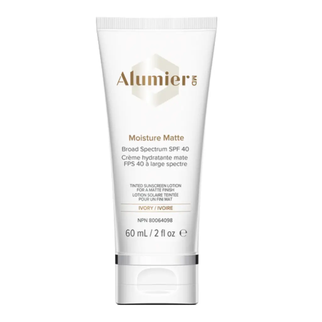 Alumier Moisture Matte (Ivory) Plataus Spektro Kremas Nuo Saulės SPF40