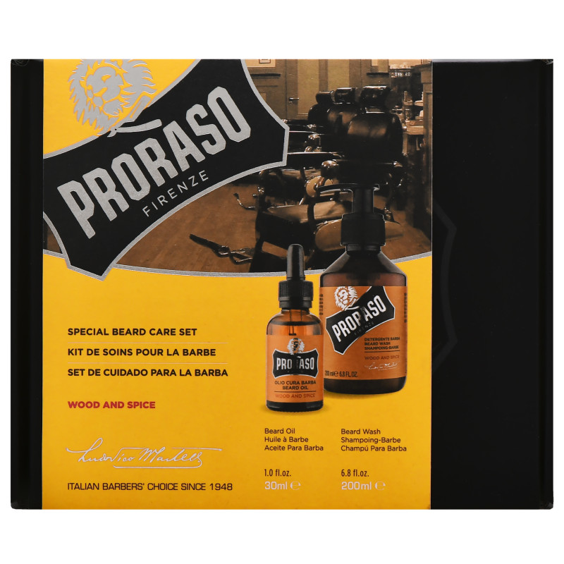 Proraso Wood & Spice Duo Beard Care Kit