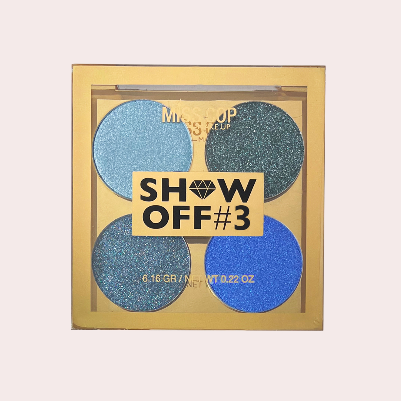 Miss Cop Palette SHOW OFF #3 akių šešėlių paletė