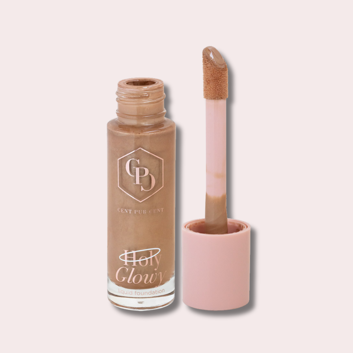 Cent Pur Cent Holy Glowy Foundation Skystas Makiažo Pagrindas | Light 