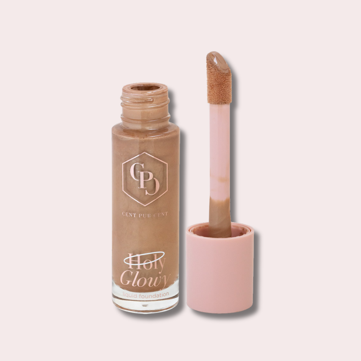 Cent Pur Cent Holy Glowy Foundation Skystas Makiažo Pagrindas | Medium