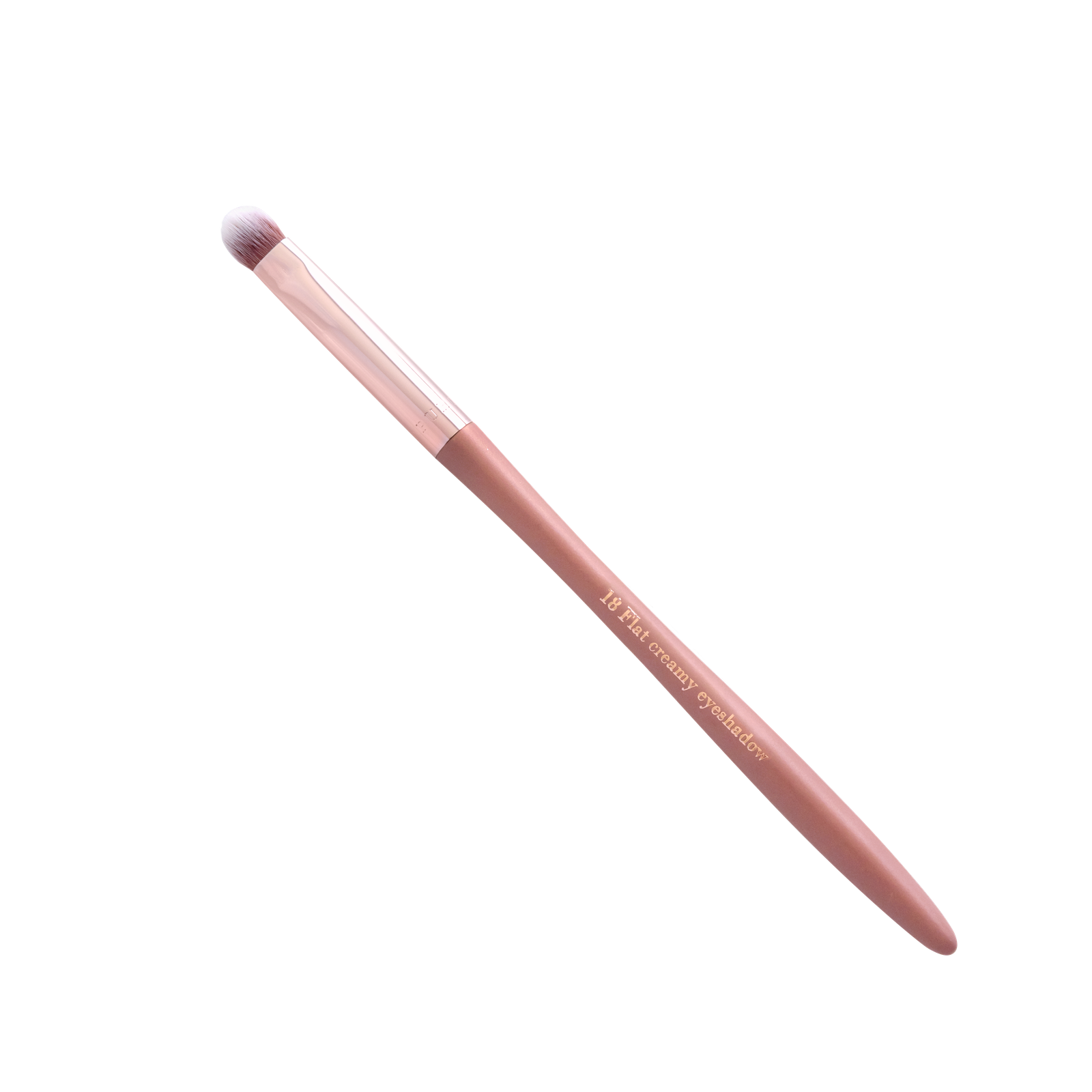 Cent Pur Cent akių šėšėlių šepetėlis Flat Creamy Eyeshadow Brush – Profesionaliam kreminių akių šešėlių padengimui Nr. 18