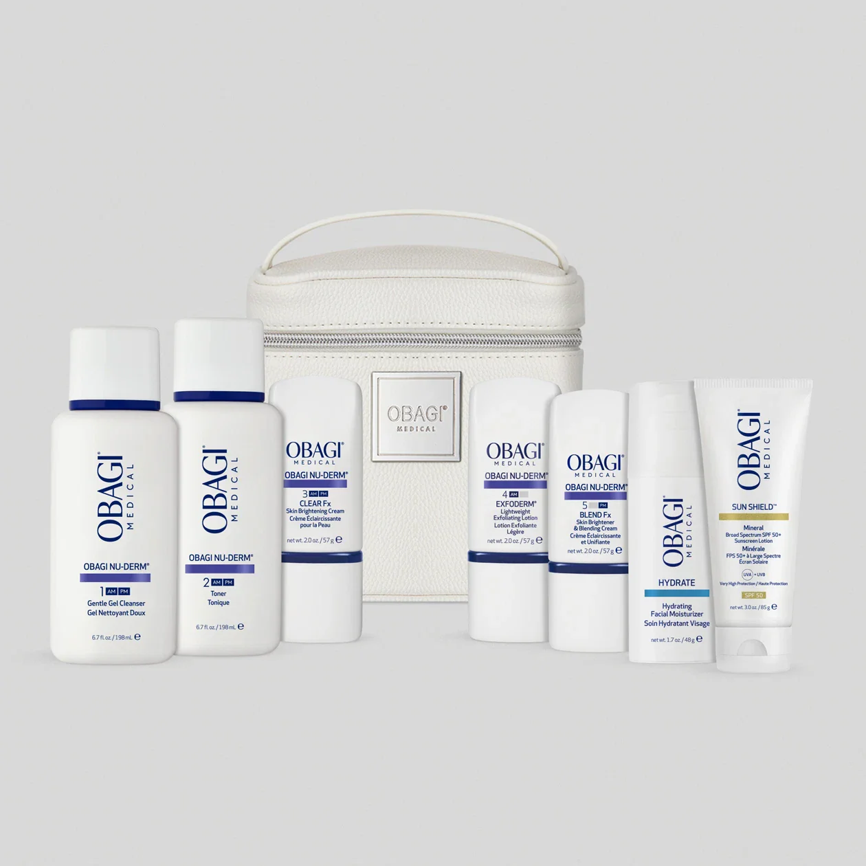 Obagi Medical NU-DERM FX® SYSTEM - Normal to Dry Sistema – Normaliai ir Sausai Odai