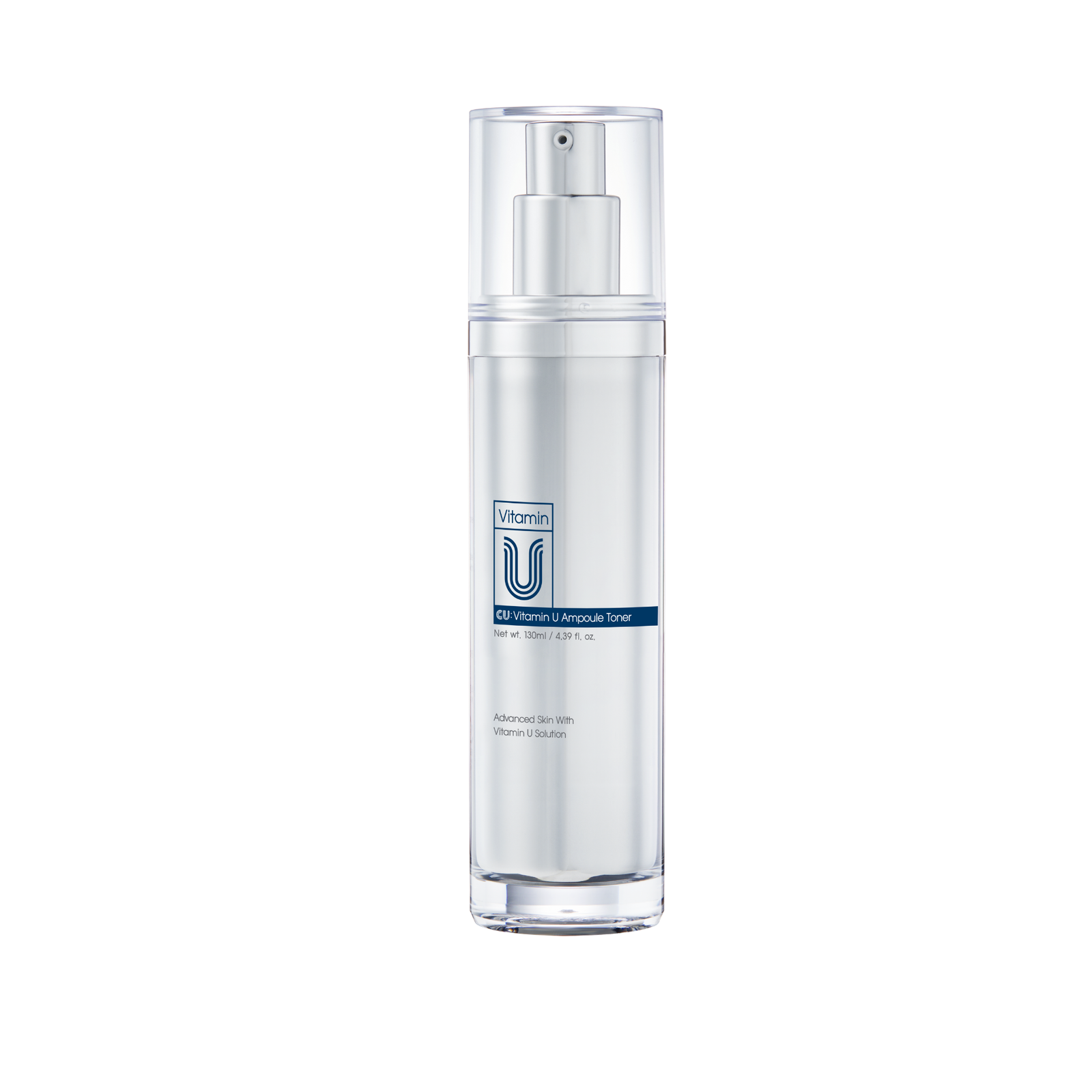 CUSKIN šviesinantis ir raukšles mažinantis veido tonikas su vitaminu U, visiems odos tipams, 130 ml