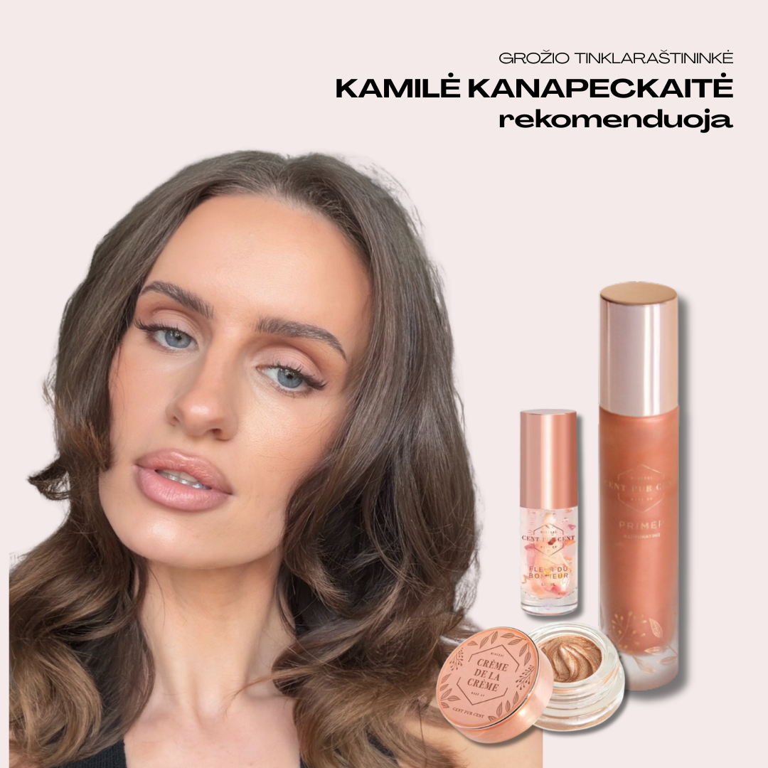 CENT PUR CENT Dovanų rinkinys „Kamilės Kanapeckaitės mylimiausias trio“