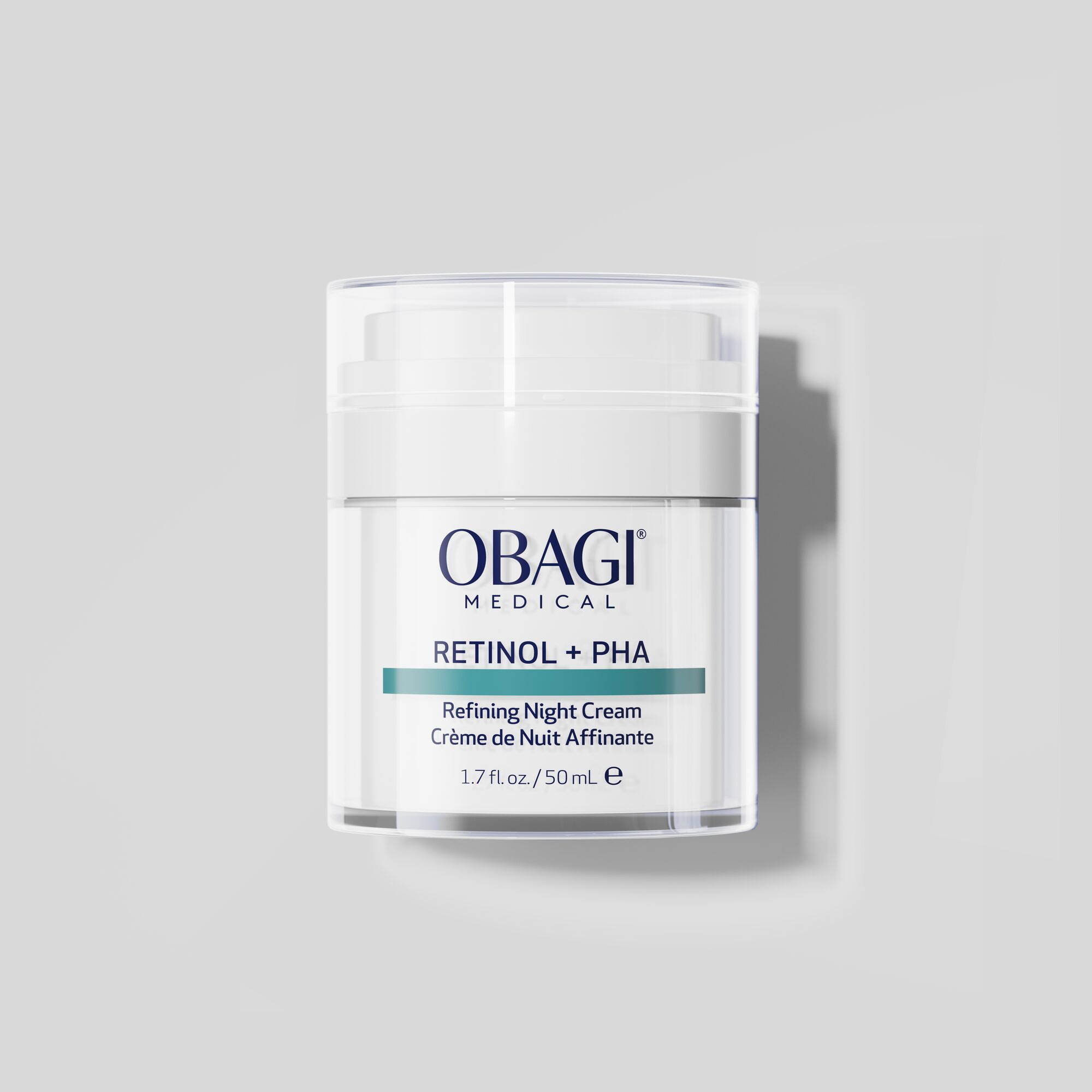 Obagi Medical Retinol + PHA Refining Night Cream - Naktinis Veido Kremas su Retinoliu