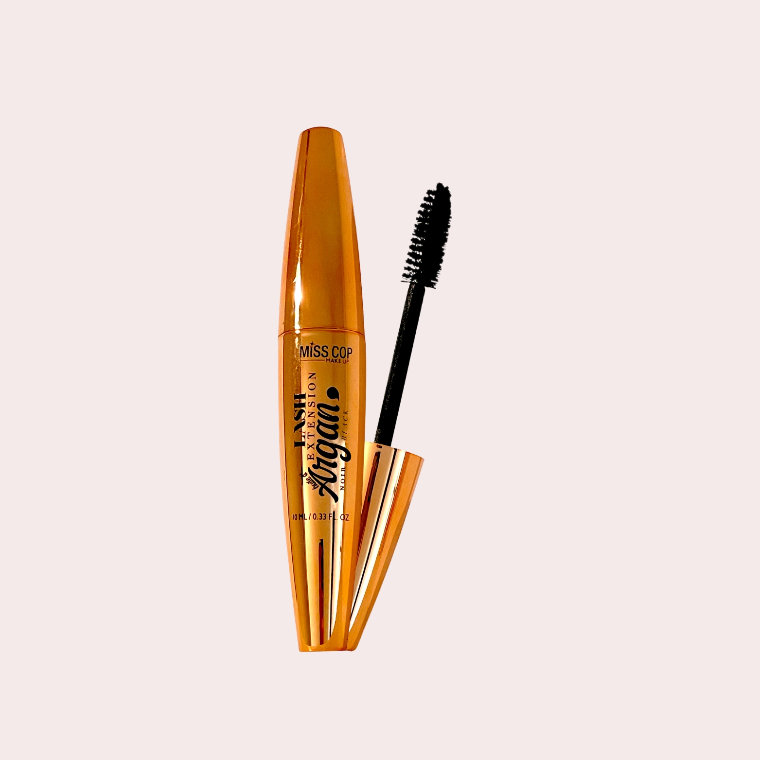Miss Cop Mascara LASH EXTENSION | 01-Noir à l'Huile de Argan - Blakstienų Tušas