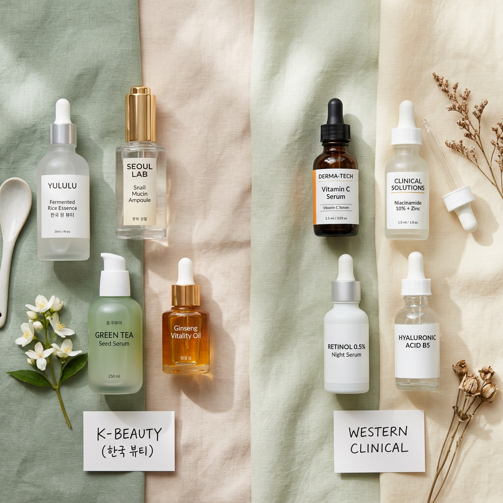 K-beauty vs Vakarietiška kosmetika: kuri geresnė jūsų odai?
