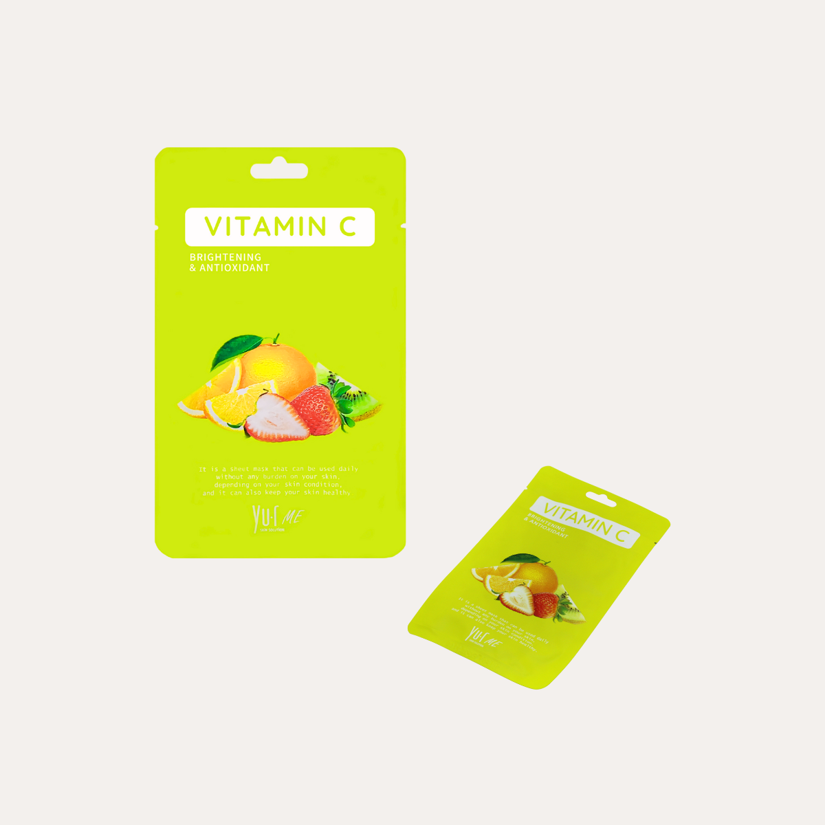 Yu.r Me Vitamin C Mask lakštinė veido kaukė su vitaminu C