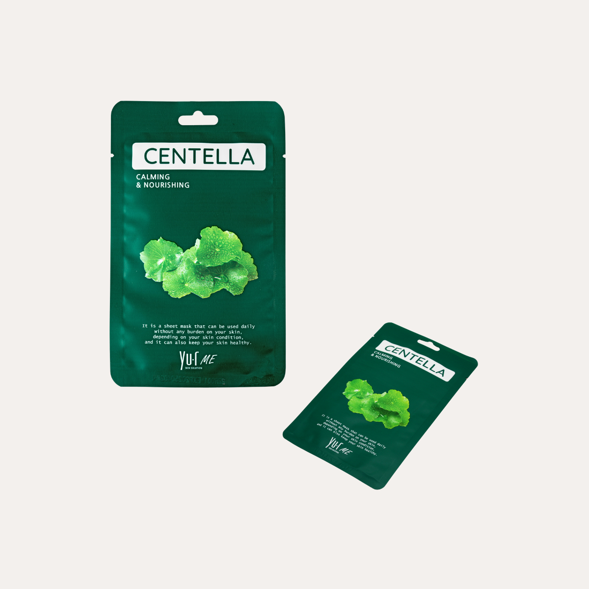 Yu.r Me centella mask lakštinė veido kaukė su azijine centele